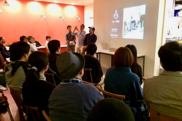 THE BARN ラルフとのカッピング・トークイベント